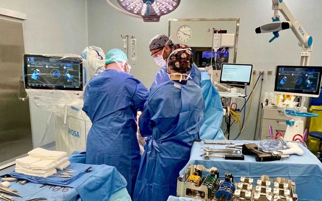 Surgical intervention with applied technology: the future is already in your knee.